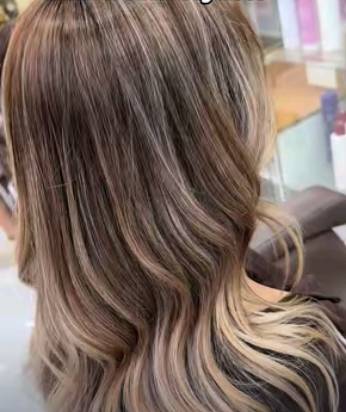 Balayage highlights