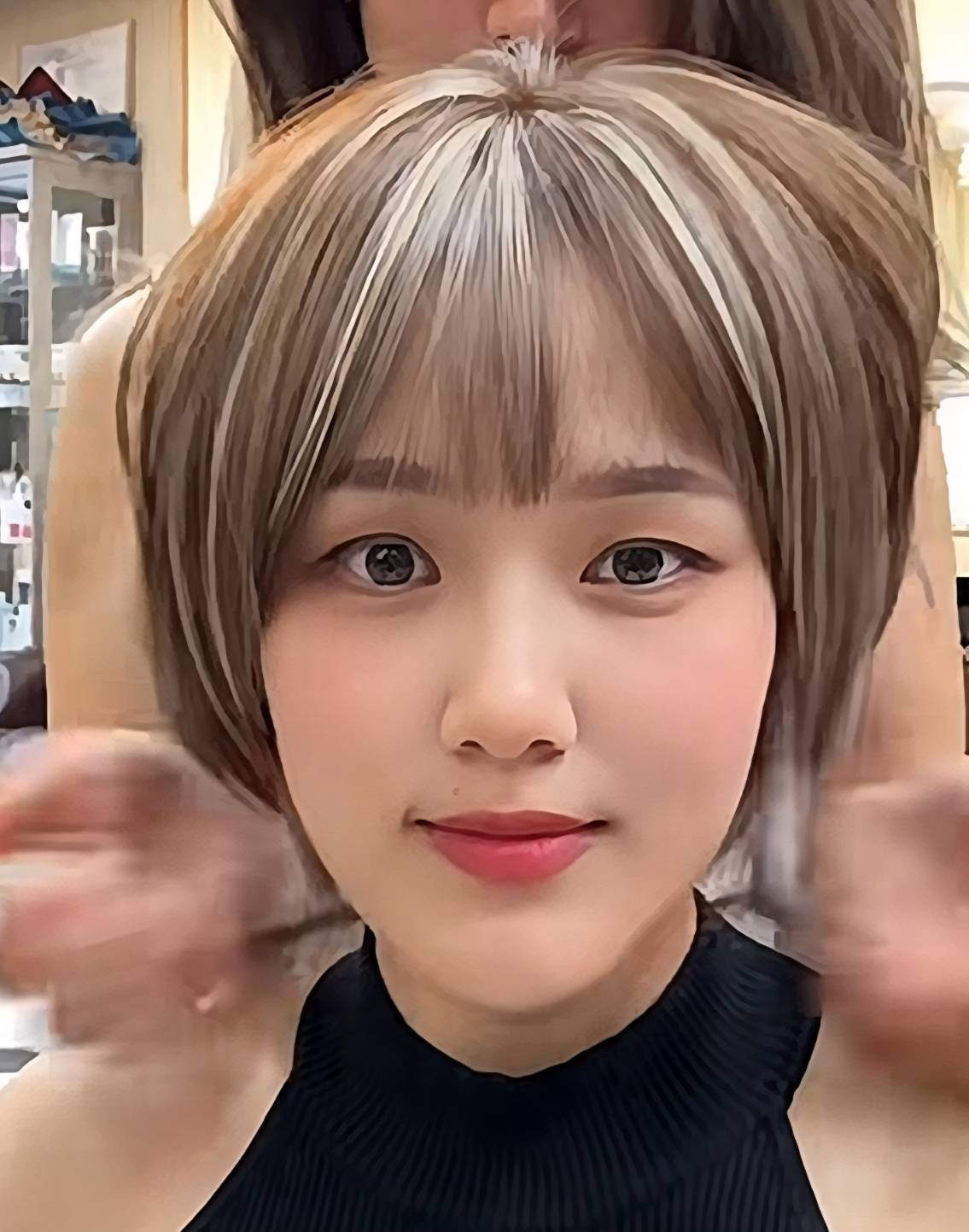 Short bob highlights