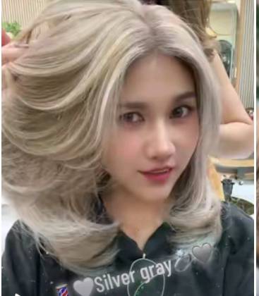 Silver gray style
